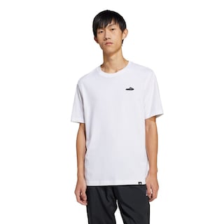 Foto 2 | Foto 2 | Playera Estampada Lounge Slide Adidas Blanco Hombre