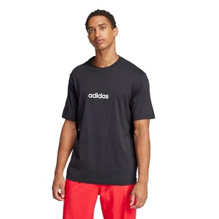 Foto 2 | Foto 2 | M Lin Sj T Adidas Negro Hombre