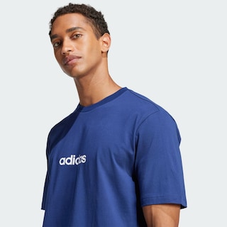 Foto 6 | Foto 6 | M Lin Sj T Adidas Azul Hombre