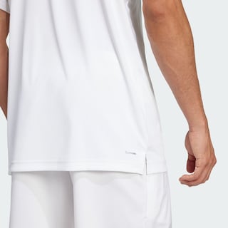 Foto 7 | Foto 7 | Playera Cuello Camisa De Tennis Club 3 Franjas Adidas Blanco Hombre