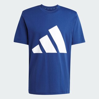 Foto 3 | Foto 3 | Playera Essentials Logo Grande Adidas Azul Hombre