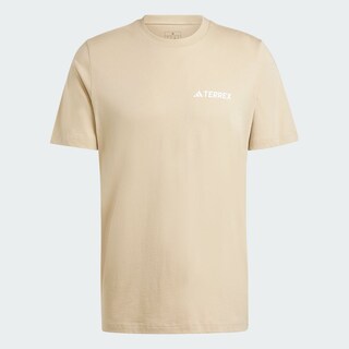 Foto 3 | Foto 3 | Playera Estampada Terrex Adidas Beige Hombre