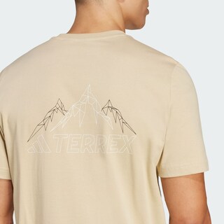 Foto 7 | Foto 7 | Playera Estampada Terrex Adidas Beige Hombre