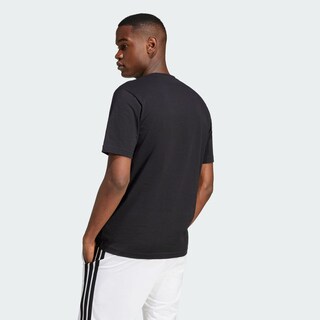 Foto 4 | Foto 4 | Playera Lounge Ice Estampada Adidas Negro Hombre