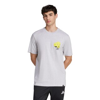 Foto 2 | Foto 2 | Playera Estampada Lounge Still Life Lemons Adidas Gris Hombre