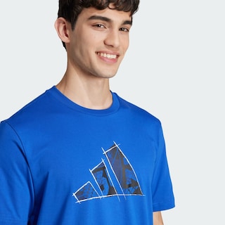 Foto 6 | Foto 6 | Playera M Photo Logo T Adidas Azul para Hombre