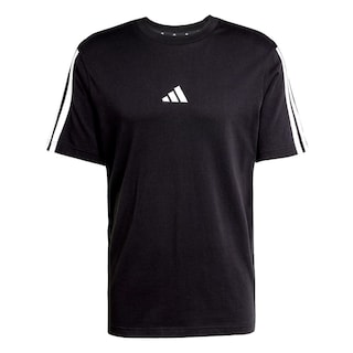Foto 1 | Foto 1 | Playera Adidas Essentials 3 Franjas Tejido Jersey Negro