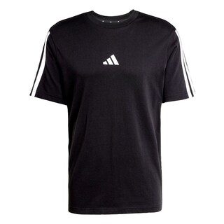 Foto 1 | Foto 1 | Playera Adidas Essentials 3 Franjas Tejido Jersey Negro