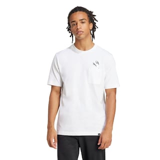 Foto 2 | Foto 2 | M L Slide Pkt T Adidas Blanco para Hombre