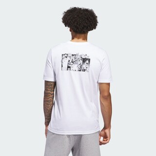 Foto 4 | Foto 4 | Playera Messi Icon G T Adidas Blanca para Hombre