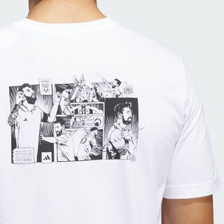 Foto 7 | Foto 7 | Playera Messi Icon G T Adidas Blanca para Hombre