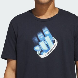 Foto 4 | Foto 4 | Playera Adidas M Neón Festvl T Azul