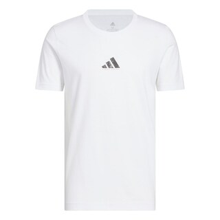 Foto 1 | Foto 1 | Playera Codes Photoreal Estampada Adidas Blanca para Hombre