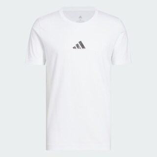 Foto 3 | Foto 3 | Playera Codes Photoreal Estampada Adidas Blanca para Hombre