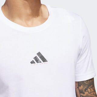Foto 6 | Foto 6 | Playera Codes Photoreal Estampada Adidas Blanca para Hombre