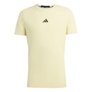 Foto 1 | Foto 1 | Playera de Entrenamiento Designed For Training Adidas Amarilla para Hombre