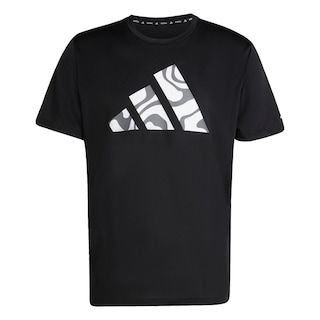 Foto 1 | Foto 1 | Run It Bl Tee M Adidas Negro Hombre