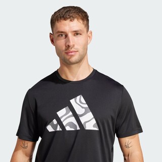 Foto 6 | Foto 6 | Run It Bl Tee M Adidas Negro Hombre