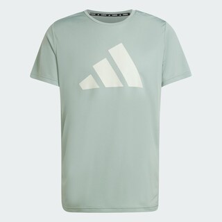 Foto 3 | Foto 3 | Playera Run It Adidas Verde Hombre