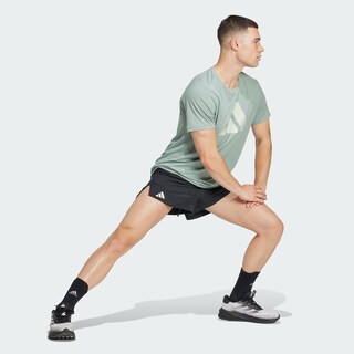 Foto 5 | Foto 5 | Playera Run It Adidas Verde Hombre