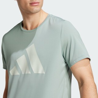 Foto 6 | Foto 6 | Playera Run It Adidas Verde Hombre