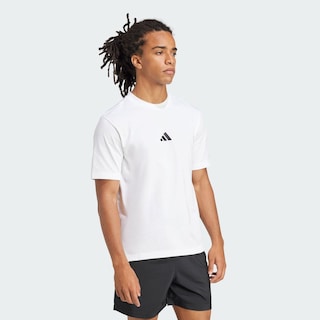 Foto 5 | Foto 5 | Playera Essentials Logo Pequeño Tejido Jersey Adidas Blanco Hombre