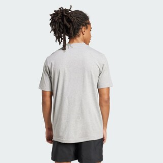 Foto 4 | Foto 4 | Playera Essentials Logo Pequeño Tejido Jersey Adidas Gris Hombre