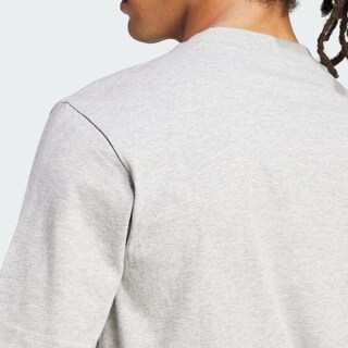 Foto 7 | Foto 7 | Playera Essentials Logo Pequeño Tejido Jersey Adidas Gris Hombre