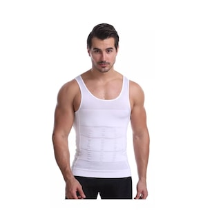 Foto 1 | Foto 1 | Camiseta Faja Playera Reductora Moldeadora Hombre Eo Safe Imports Blanco