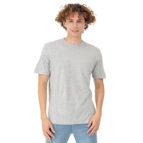 Playera Manga Corta Slim Fit Básica Quarry Gris para Hombre