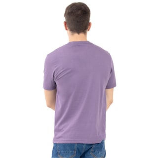 Foto 3 | Foto 3 | Playera Manga Corta Slim Fit Básica Quarry Morada para Hombre