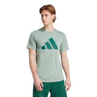 Foto 2 | Foto 2 | Playera Deportiva Train Essentials Feelready Logo Adidas Verde Hombre