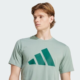 Foto 6 | Foto 6 | Playera Deportiva Train Essentials Feelready Logo Adidas Verde Hombre