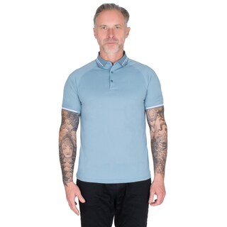 Foto 1 | Foto 1 | Generra | Playera Tipo Polo Con Ribetes A Rayas Para Hombre
