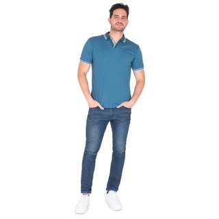 Foto 3 | Foto 3 | Generra | Playera Tipo Polo Casual De Cuello V Para Caballero