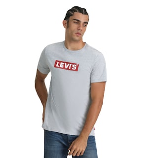 Foto 6 | Foto 6 | Playera Sportswear 56195-0911 Hombre Gris Levi’s