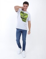 Playera Casual Caballero Neon K-swiss Para Hombre