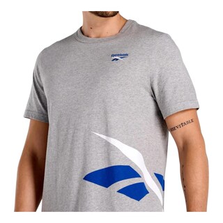 Foto 1 | Foto 1 | Playera Reebok Ri Cross Check Tee Color Gris Para Hombre Modelo 100205469