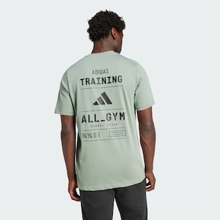 Foto 4 | Foto 4 | Playera Estampada All-gym Category Adidas Verde Hombre