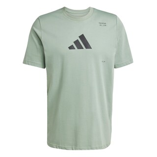 Foto 1 | Foto 1 | Playera Estampada All-gym Category Adidas Verde Hombre