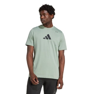 Foto 2 | Foto 2 | Playera Estampada All-gym Category Adidas Verde Hombre