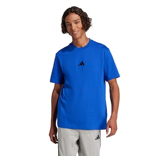 Foto 2 | Foto 2 | Playera Essentials Logo Pequeño Tejido Jersey Adidas Azul Hombre