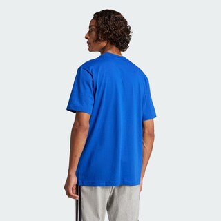 Foto 4 | Foto 4 | Playera Essentials Logo Pequeño Tejido Jersey Adidas Azul Hombre