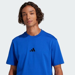 Foto 6 | Foto 6 | Playera Essentials Logo Pequeño Tejido Jersey Adidas Azul Hombre