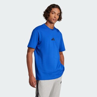 Foto 5 | Foto 5 | Playera Essentials Logo Pequeño Tejido Jersey Adidas Azul Hombre