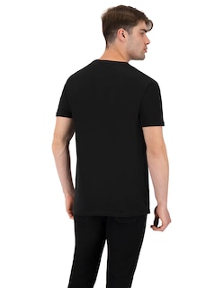 Foto 2 | Foto 2 | Playera Básica Indicum Denim Negra para Hombre
