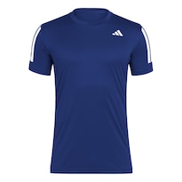 Playera De Tenis Club Climacool 3 Franjas Adidas Azul Hombre