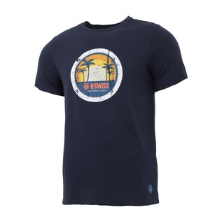 Foto 3 | Foto 3 | Playera K-swiss Casual Gtsm-010 Para Hombre Color Azul