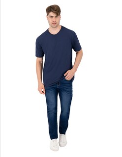Foto 8 | Foto 8 | Set de 3 Playeras Básicas Indicum Denim para Hombre