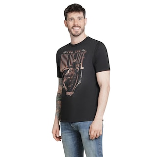 Foto 2 | Foto 2 | Playera Wrangler Hombre Slim Manga Corta 293 Negro